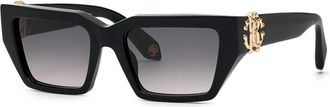 Roberto Cavalli SRC016M 0700 Mens Sunglasses Black Size 55