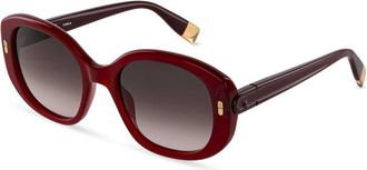 Furla SFUB10 099N Mens Sunglasses Burgundy Size 54