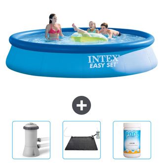 Intex Piscina Easy Set Redonda - 396x84 Cm - 4-piezas Scb80