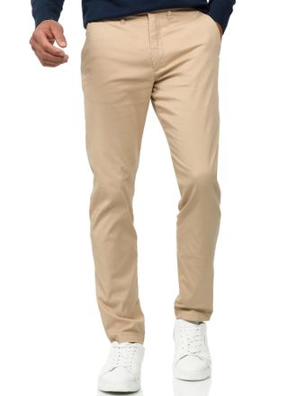 Indicode Chinos INDICODE INRafle, Herren, Gr. 29, L&auml;nge 34, beige (irich cream), Web, Obermaterial: 98% Baumwolle, 2% Elasthan, unifarben, regular fit normal, 