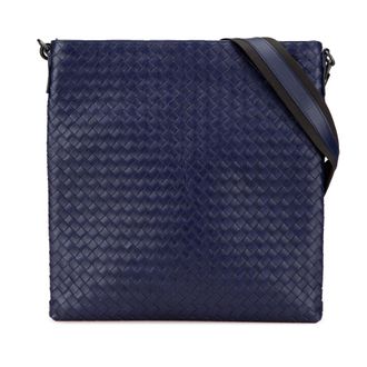 Bottega Veneta Intrecciato Schoudertas van Gevlochten Leer