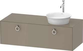 Duravit Duravit - Tulip Blanco, Mueble De Ba&ntilde;o Colgado En La Pared, Ancho