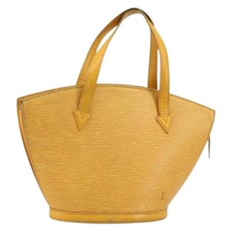 Louis Vuitton Pre-owned Handbags, female, Yellow, Size: ONE SIZE Pre-owned Vintage Epi Hand Bag