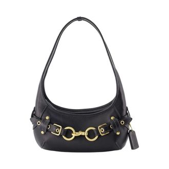 Coach Bolso de hombro Belted Ergo 26 - Bags - Mujer - Negro - ONE SIZE