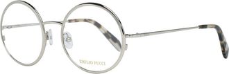 Emilio Pucci Gray Metal Glasses Womens (Frames)