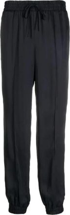 Jil Sander Casual Broek - Dames - Sweatpants - Blauw - M - Broeken