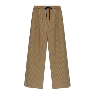 Gestuz Wide Trousers, female, Brown, Size: M Gzchicca Trousers