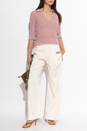 Akep Top With Lurex Thread, Womens, Pink