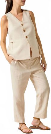 Hatch The Nadia Vest In Ivory