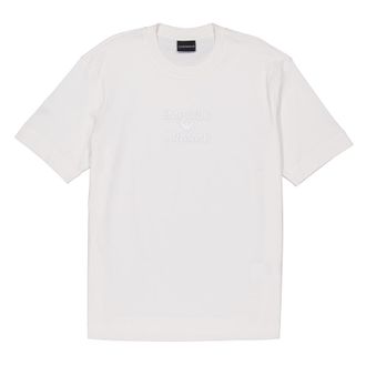 Emporio Armani Rubberised Logo Asv Jersey T-Shirt, Size X-Large