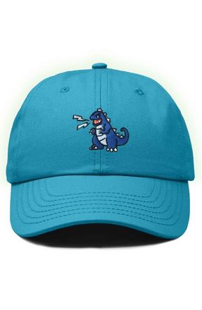 Dalix Big Lizard Cap in Teal at Nordstrom