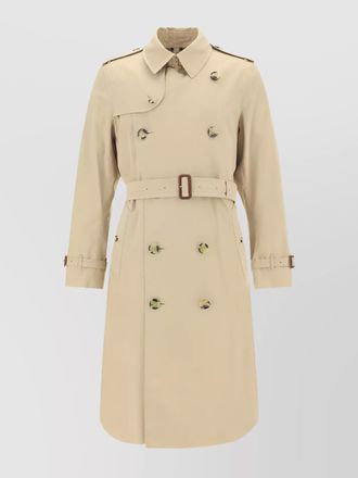 Burberry cotton double-breasted trench coat