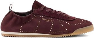 AllSaints Sneakers Kenny con borchie - Marrone