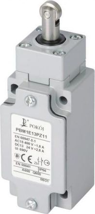 OEM Interruptor De Fin De Carrera Met&aacute;lico 1r 1z, Pulsador De Acero De Acci&oacute;n R&aacute;pida Con Rodillo De Acero &Oslash;12 Pbm1e13pz11 A37-3400