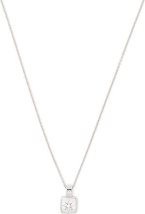 Missoma Mini Star Ridge silver necklace - women - Rhodium Plated Sterling Silver - One Size