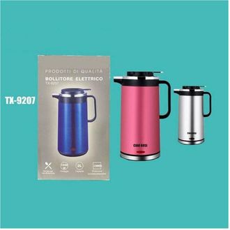 Trade Shop Trade Shop - Bollitore Elettrico Capacit&agrave; 2 Litri Cordless Acqua Ufficio Viaggi Tx-9207