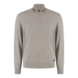 Wahts Mens Knitwear, TargetGroup:Men Light Taupe Melange / XXL