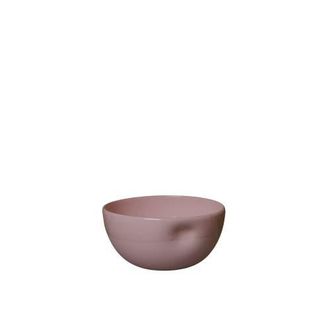 Middle Kingdom Porcelain Unique Series Thumb Print Porcelain Bowl in Dusty Pink - Large at Nordstrom