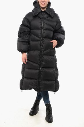 Bacon Long Down Jacket NEW DOUBLE with Side Zips Bacon
