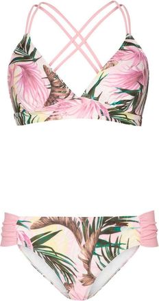 Protest B&uuml;gel-Bikini PROTEST Bikini HAZE, Damen, Gr. XS, EURO, bunt (first crush), Obermaterial: 82% Polyester PES. 18% Elasthan EL., Bikini-Sets B&uuml;gel-Bikini