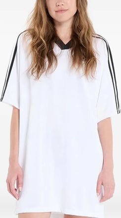 adidas Adicolor mini dress - women - Recycled Polyester - L - White