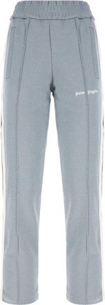 Palm Angels Sweatpants, female, Gray, Size: S Striped Sweatpants