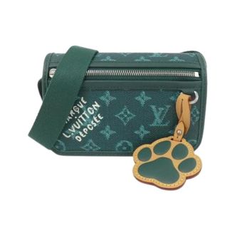 Louis Vuitton Pre-owned Monogram Heritage Bosphore Wearable Wallet Schoudertas - Dames - Pre-owned - Groen - Maat: ONE Size