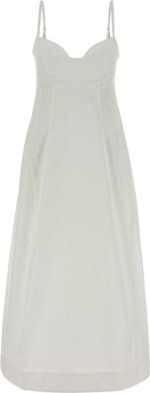 Co White Poplin Dress