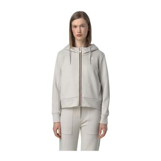 K-Way K-Way, Zip-throughs, female, Gray, Size: M Divine Light Spacer