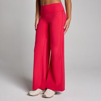 MyProtein MP Mujer Tempo Wide Leg Leggings - Chilli - XS