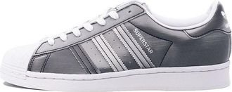 adidas originals Superstar Fashion Casual Skate Shoes Unisex Gray Silver FX7780