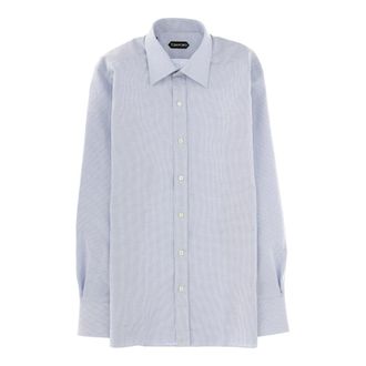Tom Ford Heren, Overhemden, Veelkleurig, Maat: 2XL Katoen