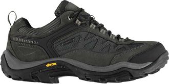 Karrimor Waterdichte wandelschoenen van leer voor heren van het merk Aspen (Houtskool)