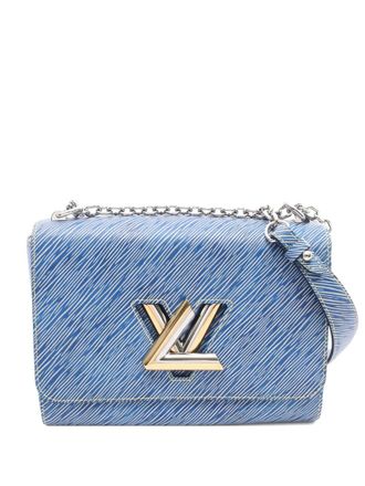 Louis Vuitton 2016 epi chain Twist MM shoulder bag - Blauw