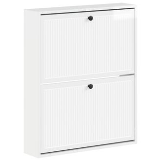 vidaXL Armario De Zapatos Montado En La Pared Ede 71 X 17 X 86 Cm Vidaxl