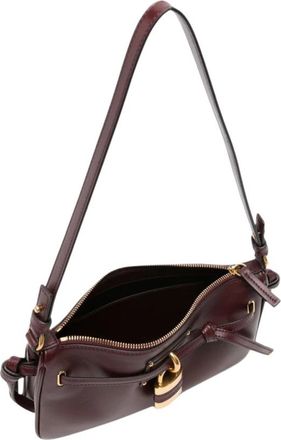Chlo&eacute; Bolso de Hombro Paddington de Cuero - Bags - Mujer - Rojo - ONE SIZE