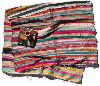 Puebco Scrap Fabric Rug in Multicolor at Nordstrom