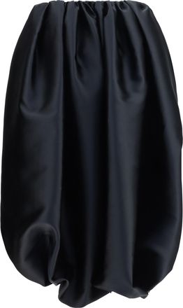 Calvin Klein Womens Yael Skirt Black Polyester; Silk