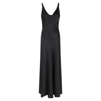 Meimeij Maxi Dresses, female, Black, Size: S Sleeveless Maxi Dress
