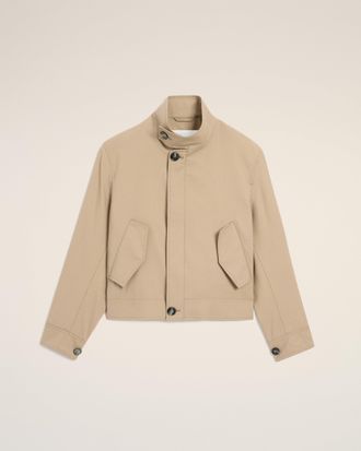 Ami Beige New Wool Harrington Jacket Beige - XXL - for Men