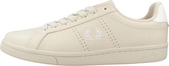 Fred Perry B721 Leather - Heren - Sneakers - Beige - 43 EU - Leer - Schoenen