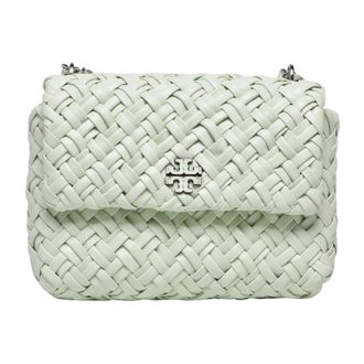 Tory Burch Tory Burch, Cross Body Bags, female, Green, Size: ONE SIZE Britten Woven