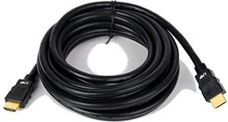 OEM Cable Hdmi (m) A Hdmi (m) 2.0 (4k @ 60hz), Dorado, 10 M, Negro Nuevo