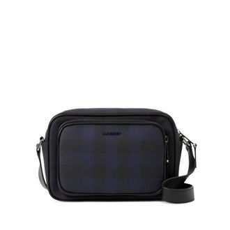 Burberry Paddy Check-Pattern Messenger Bag