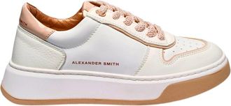 Alexander Smith Stijlvolle Sneaker - Dames - Sneakers - Wit - 37 EU - Leer - Schoenen