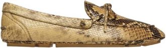 Bally Gaspar Python Printed Leather Loafers, Brand Size 43 ( US Size 10 )