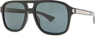 Saint Laurent Aviator-style Sunglasses - Black - One Size
