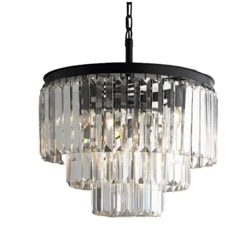 OEM Hereford Fall - Lampadario Di Cristallo 50cm