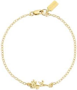 Set & Stones Elsie Birth Flower Bracelet in Gold /July at Nordstrom