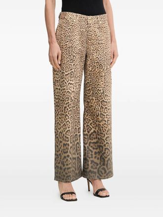 Marciano Jeans met luipaardprint - Bruin